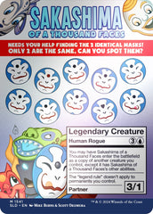 Sakashima of a Thousand Faces (Rainbow Foil) [Secret Lair Drop Series] | Chromatic Games
