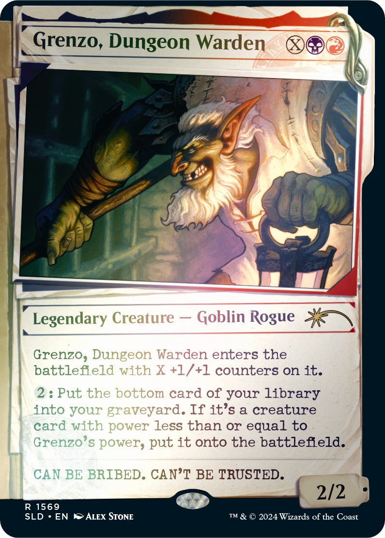 Grenzo, Dungeon Warden (Rainbow Foil) [Secret Lair Drop Series] | Chromatic Games