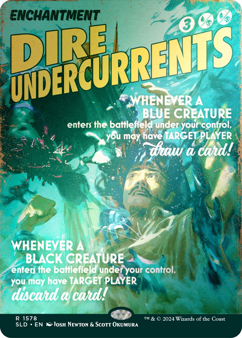 Dire Undercurrents (Rainbow Foil) [Secret Lair Drop Series] | Chromatic Games