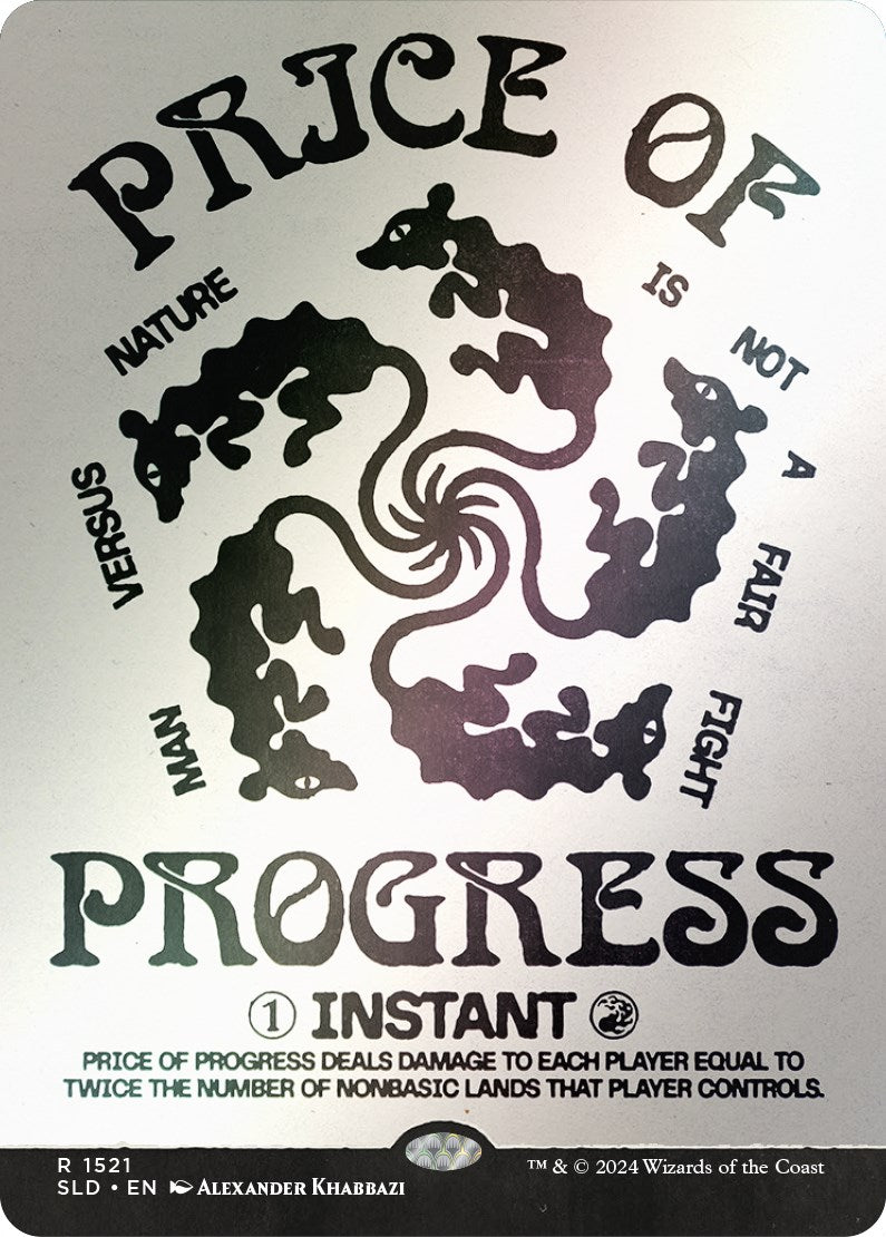 Price of Progress (Rainbow Foil) [Secret Lair Drop Series] | Chromatic Games