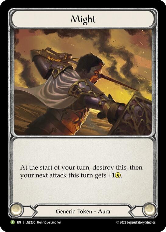 Might // Vigor [LGS230] (Promo)  Rainbow Foil | Chromatic Games
