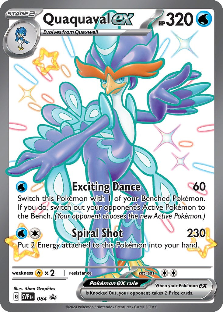 Quaquaval ex (084) (Jumbo Card) [Scarlet & Violet: Black Star Promos] | Chromatic Games