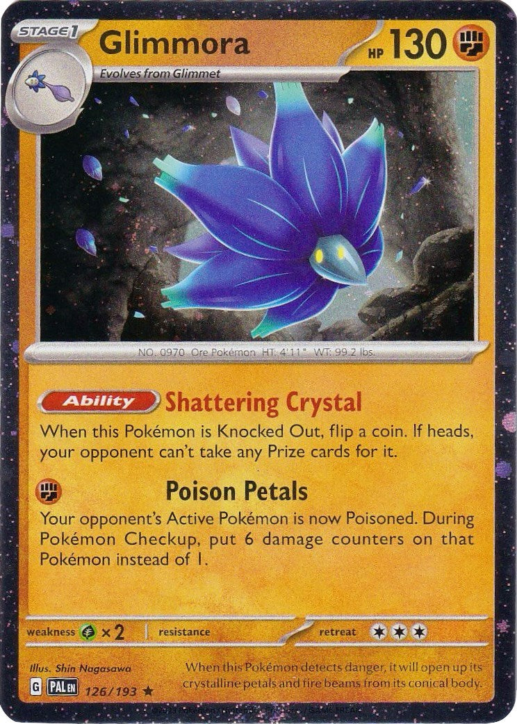 Glimmora (126/193) (Cosmos Holo) [Scarlet & Violet: Paldea Evolved] | Chromatic Games