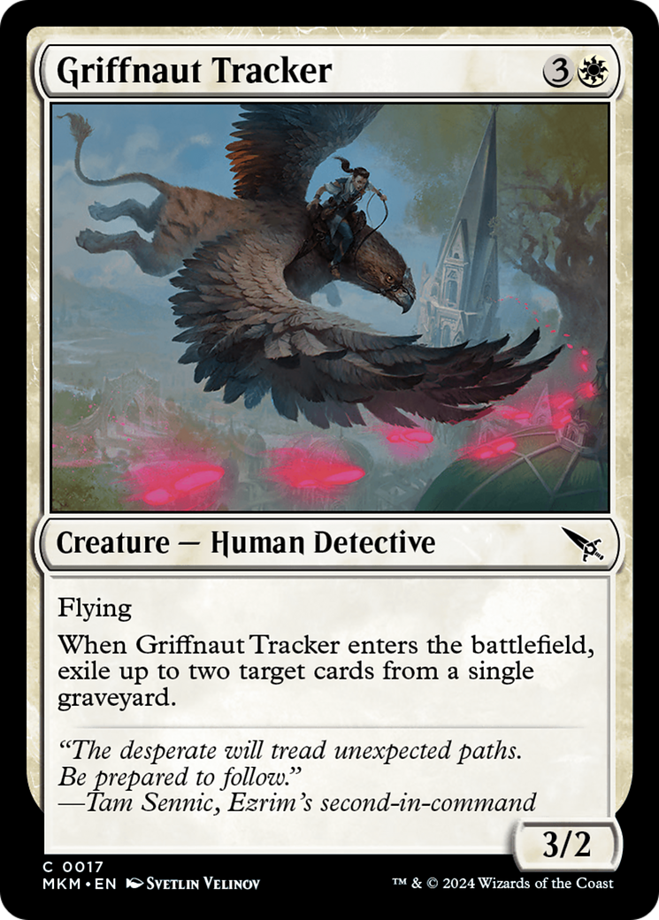 Griffnaut Tracker [Murders at Karlov Manor] | Chromatic Games