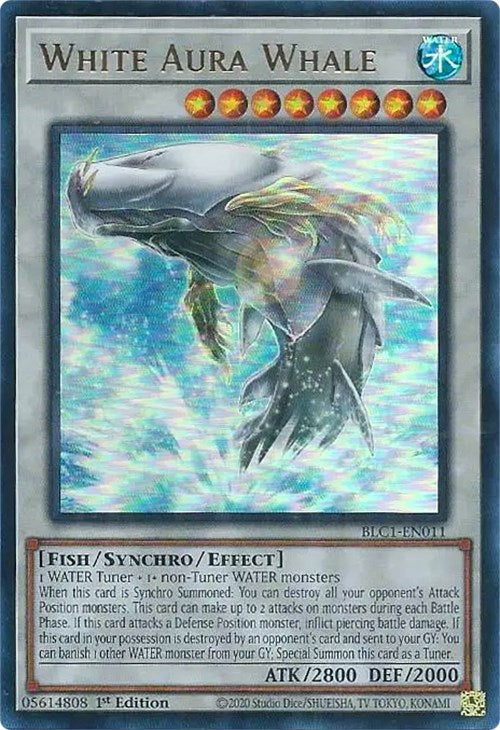 White Aura Whale [BLC1-EN011] Ultra Rare | Chromatic Games