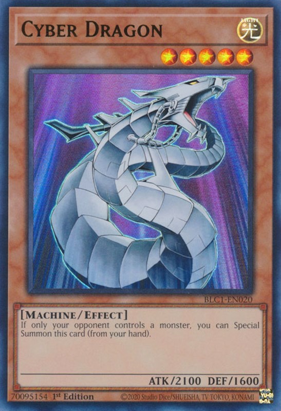 Cyber Dragon [BLC1-EN020] Ultra Rare | Chromatic Games