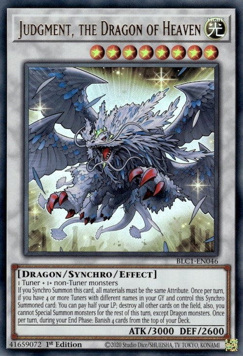 Judgment, the Dragon of Heaven [BLC1-EN046] Ultra Rare | Chromatic Games