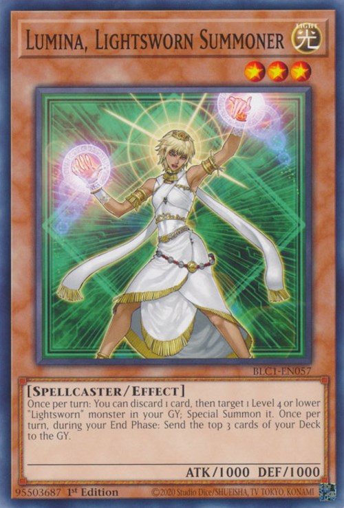 Lumina, Lightsworn Summoner [BLC1-EN057] Common | Chromatic Games