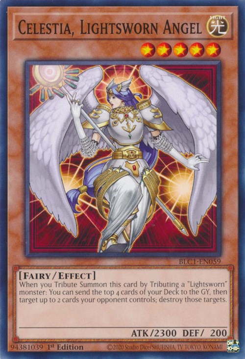 Celestia, Lightsworn Angel [BLC1-EN059] Common | Chromatic Games