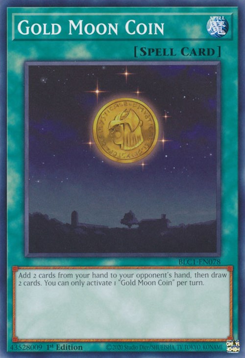 Gold Moon Coin [BLC1-EN078] Common | Chromatic Games