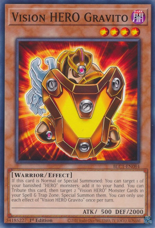 Vision HERO Gravito [BLC1-EN084] Common | Chromatic Games