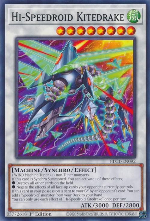Hi-Speedroid Kitedrake [BLC1-EN092] Common | Chromatic Games