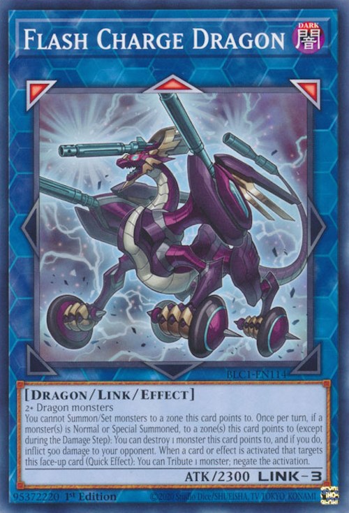 Flash Charge Dragon [BLC1-EN114] Common | Chromatic Games