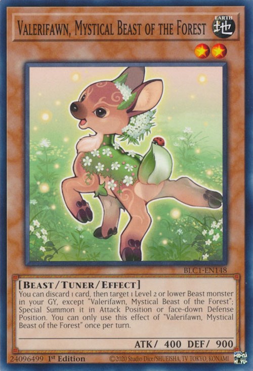 Valerifawn, Mystical Beast of the Forest [BLC1-EN148] Common | Chromatic Games