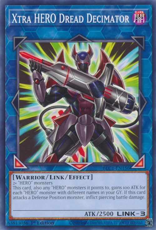 Xtra HERO Dread Decimator [BLC1-EN156] Common | Chromatic Games