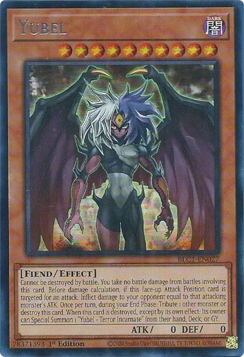 Yubel (Silver) [BLC1-EN027] Ultra Rare | Chromatic Games