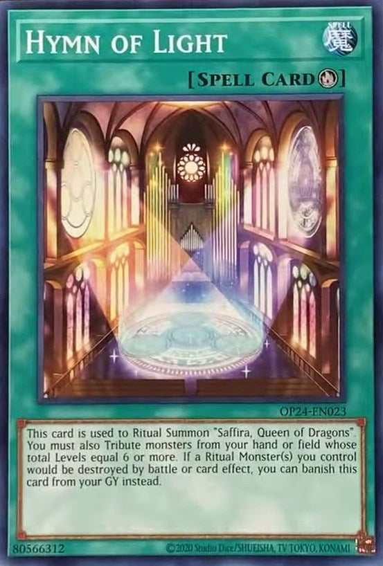 Hymn of Light [OP24-EN023] Common | Chromatic Games