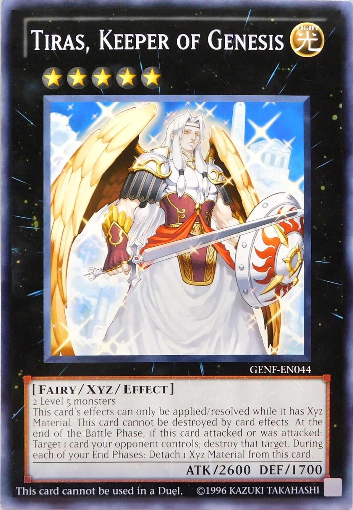 Tiras, Keeper of Genesis (Oversized) [GENF-EN044] Promo | Chromatic Games