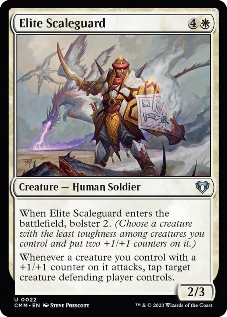 Elite Scaleguard [Commander Masters] | Chromatic Games