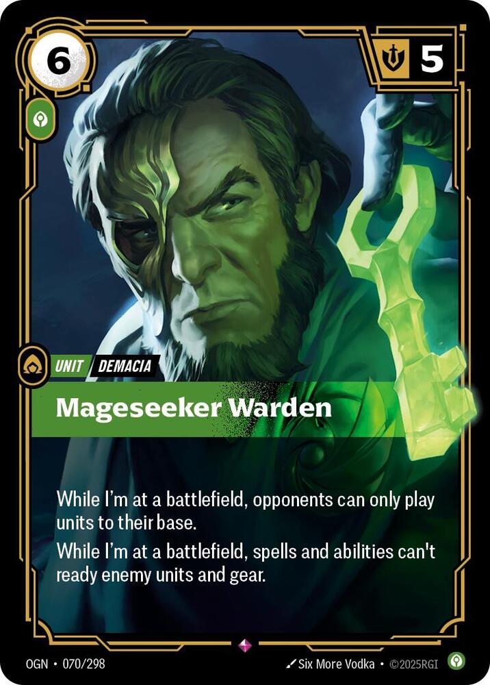 Mageseeker Warden 070/298 (Origins)  - Foil | Chromatic Games