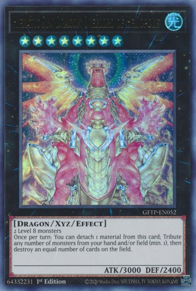Hieratic Sun Dragon Overlord of Heliopolis [GFTP-EN052] Ultra Rare | Chromatic Games