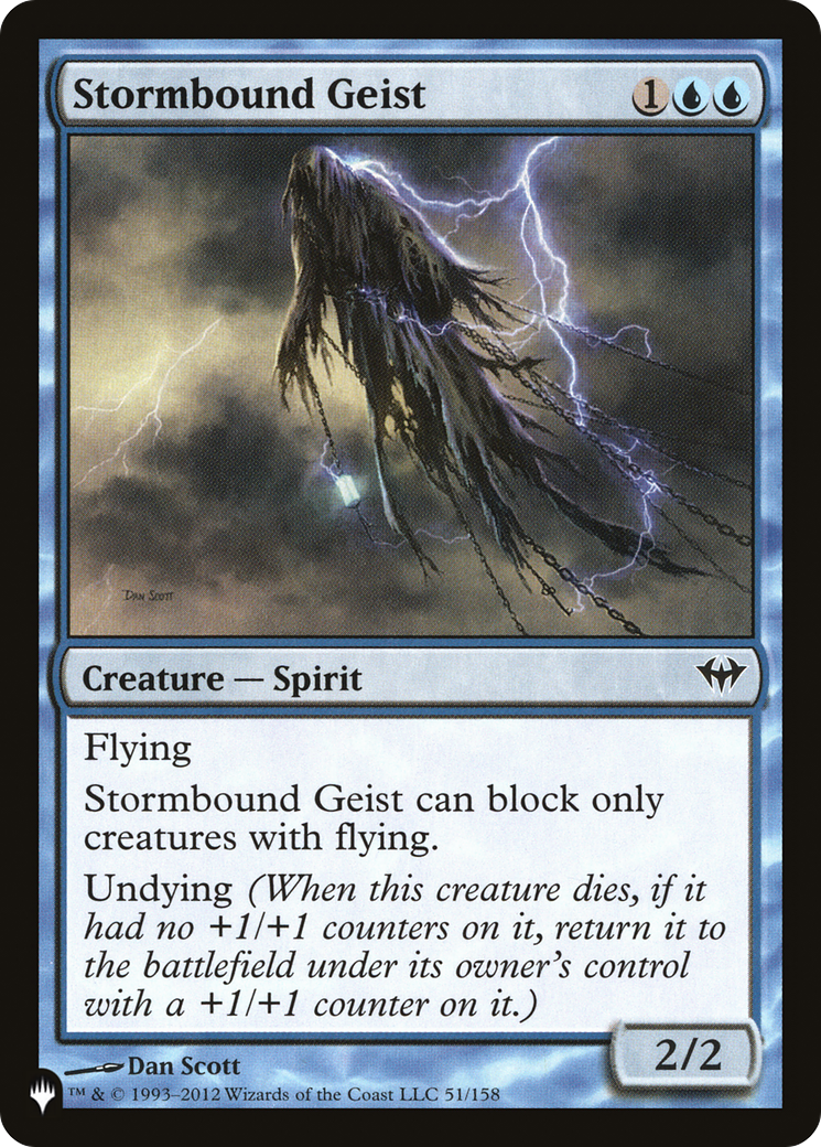 Stormbound Geist [The List] | Chromatic Games