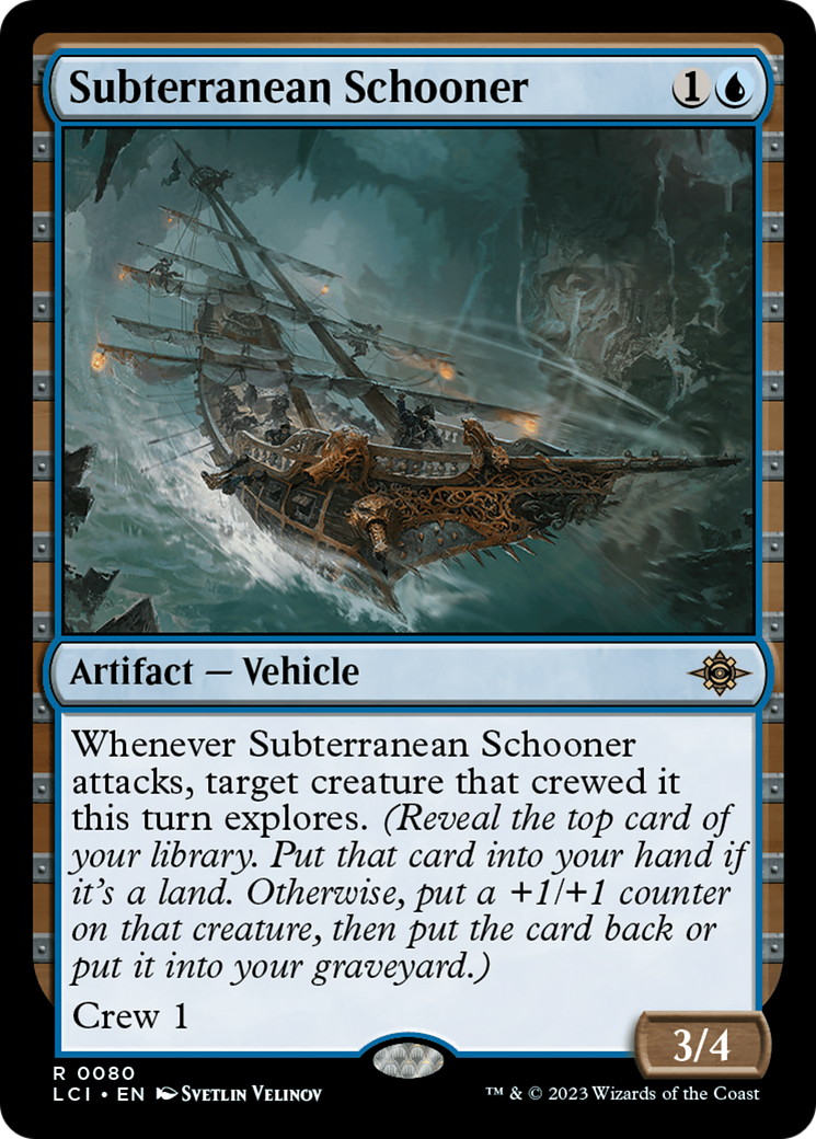 Subterranean Schooner [The Lost Caverns of Ixalan] | Chromatic Games