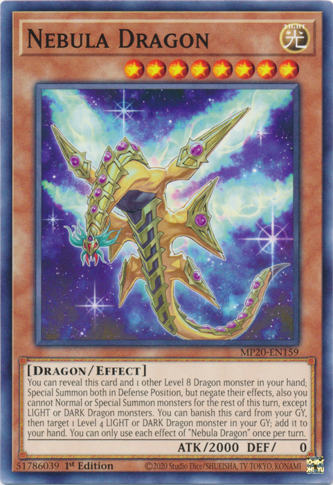 Nebula Dragon [MP20-EN159] Common | Chromatic Games