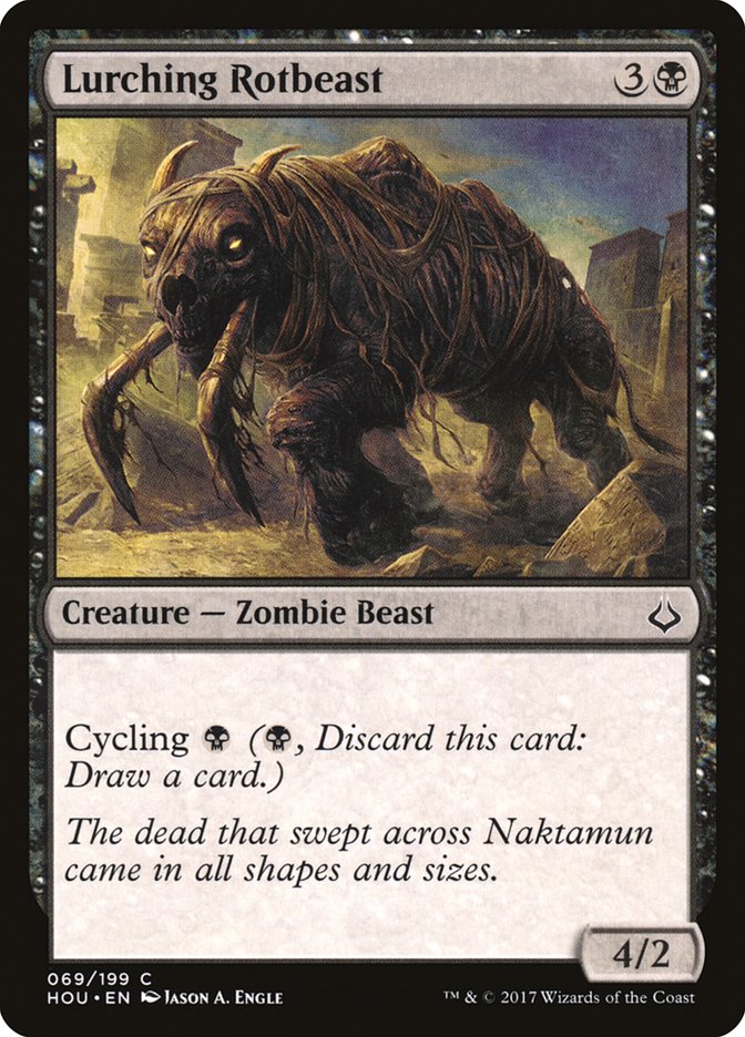 Lurching Rotbeast 69/199 (Hour of Devastation)  | Chromatic Games