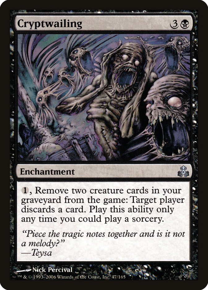 Cryptwailing 47/165 (Guildpact)  - Foil | Chromatic Games