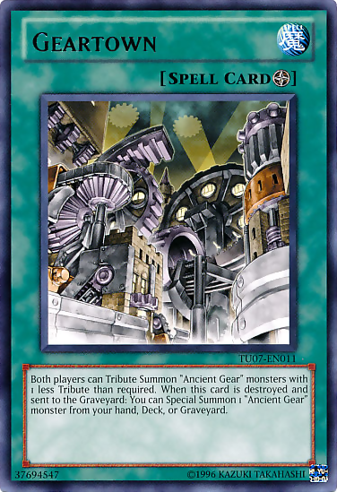 Geartown [TU07-EN011] Rare | Chromatic Games