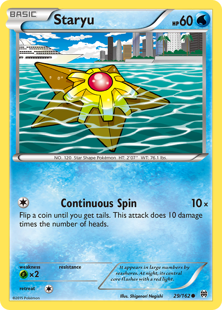 Staryu (29/162) [XY: BREAKthrough] | Chromatic Games