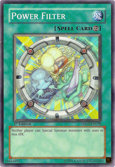 Power Filter [TDGS-EN058] Super Rare | Chromatic Games
