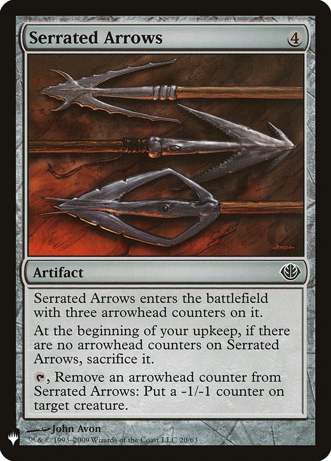 Serrated Arrows [Mystery Booster] | Chromatic Games