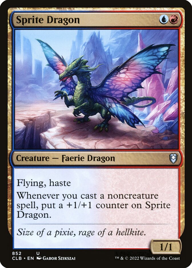 Sprite Dragon 852 (Commander Legends: Battle for Baldur's Gate)  | Chromatic Games