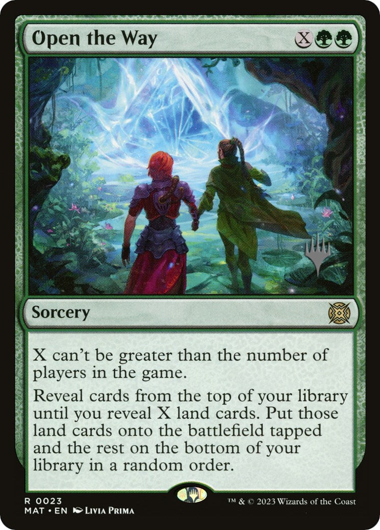 Open the Way (Promo Pack) [March of the Machine Promos] | Chromatic Games