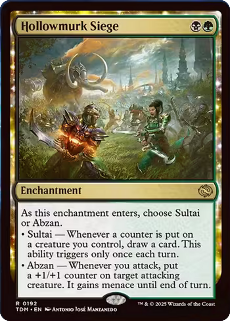 Hollowmurk Siege [Tarkir: Dragonstorm] | Chromatic Games