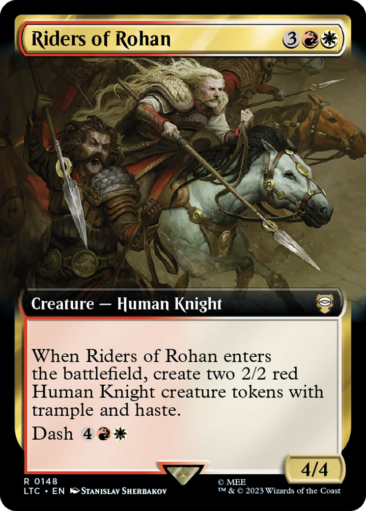 Riders of Rohan (Extended Art) [The Lord of the Rings: Tales of Middle-Earth Commander] | Chromatic Games