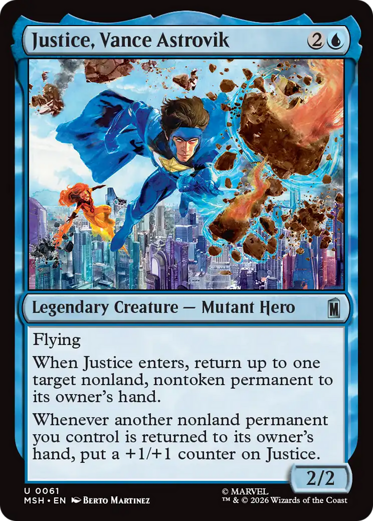 Justice, Vance Astrovik [Marvel Super Heroes] | Chromatic Games