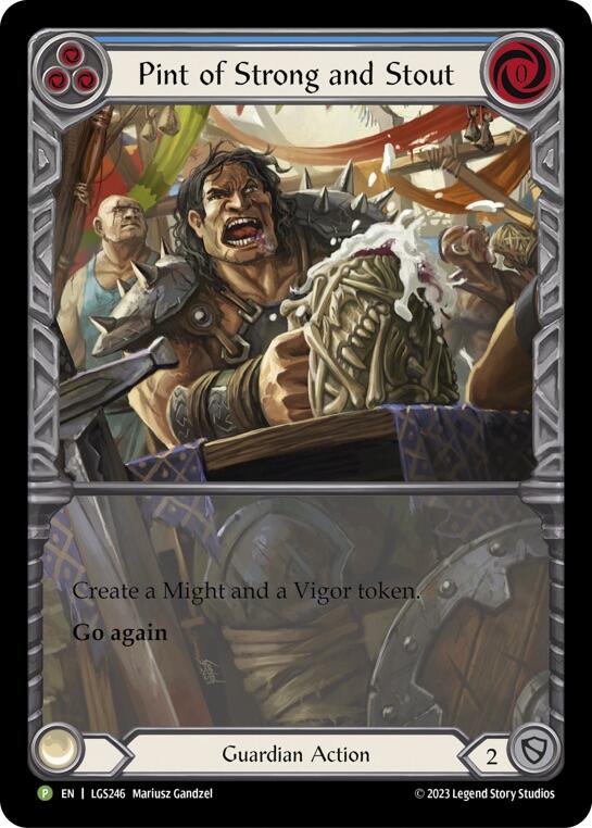 Pint of Strong and Stout [LGS246] (Promo)  Rainbow Foil | Chromatic Games
