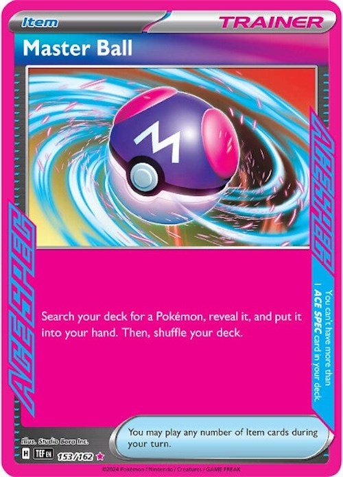 Master Ball (153/162) [Scarlet & Violet: Temporal Forces] | Chromatic Games