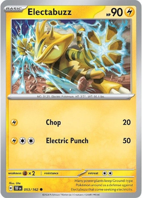 Electabuzz (053/162) [Scarlet & Violet: Temporal Forces] | Chromatic Games