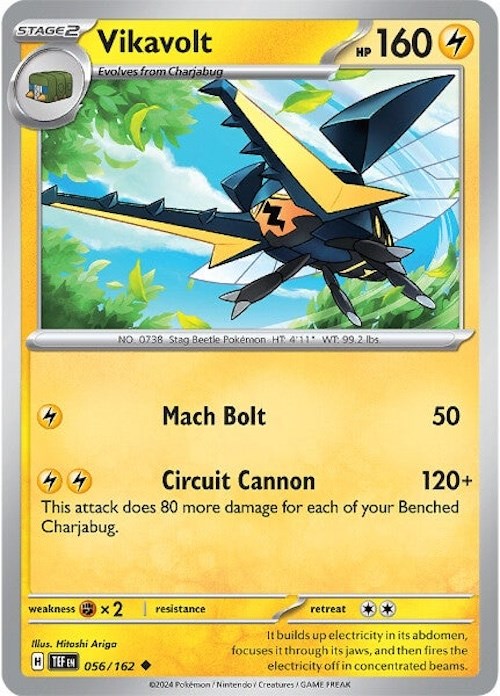 Vikavolt (056/162) [Scarlet & Violet: Temporal Forces] | Chromatic Games