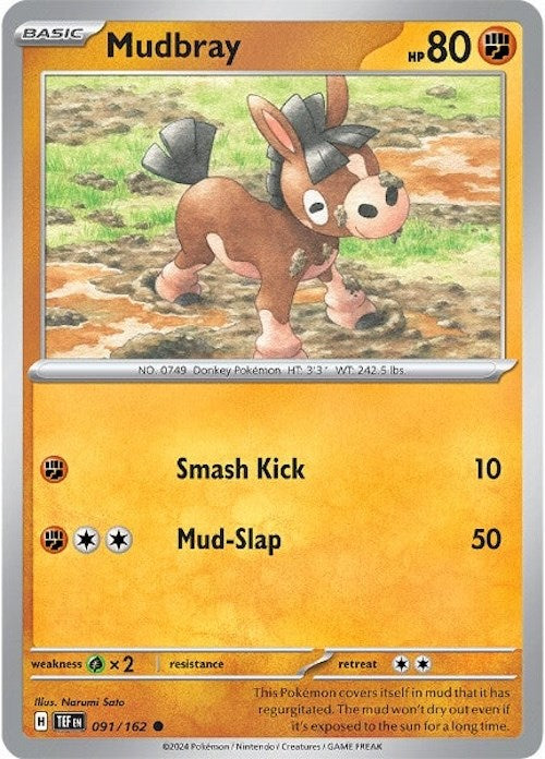 Mudbray (091/162) [Scarlet & Violet: Temporal Forces] | Chromatic Games