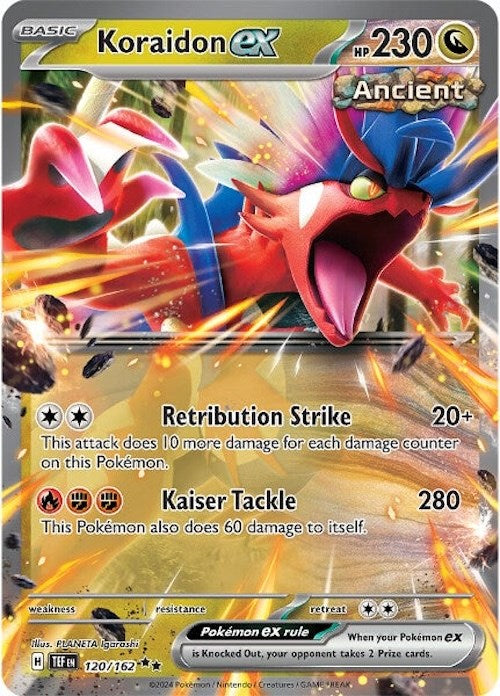 Koraidon ex (120/162) [Scarlet & Violet: Temporal Forces] | Chromatic Games