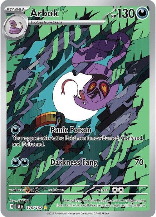 Arbok (176/162) [Scarlet & Violet: Temporal Forces] | Chromatic Games