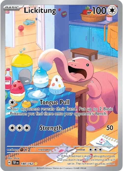 Lickitung (180/162) [Scarlet & Violet: Temporal Forces] | Chromatic Games