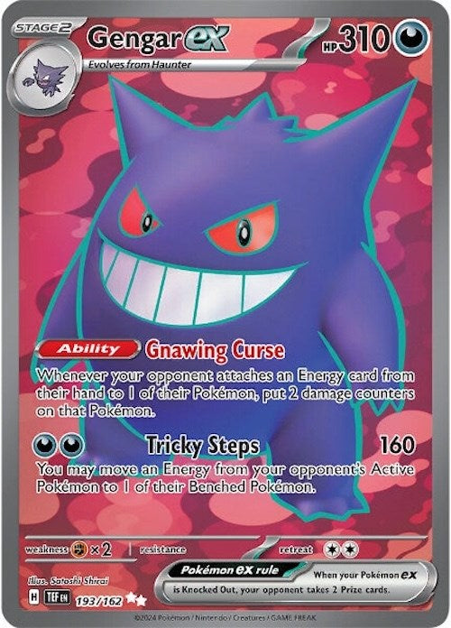 Gengar ex (193/162) [Scarlet & Violet: Temporal Forces] | Chromatic Games