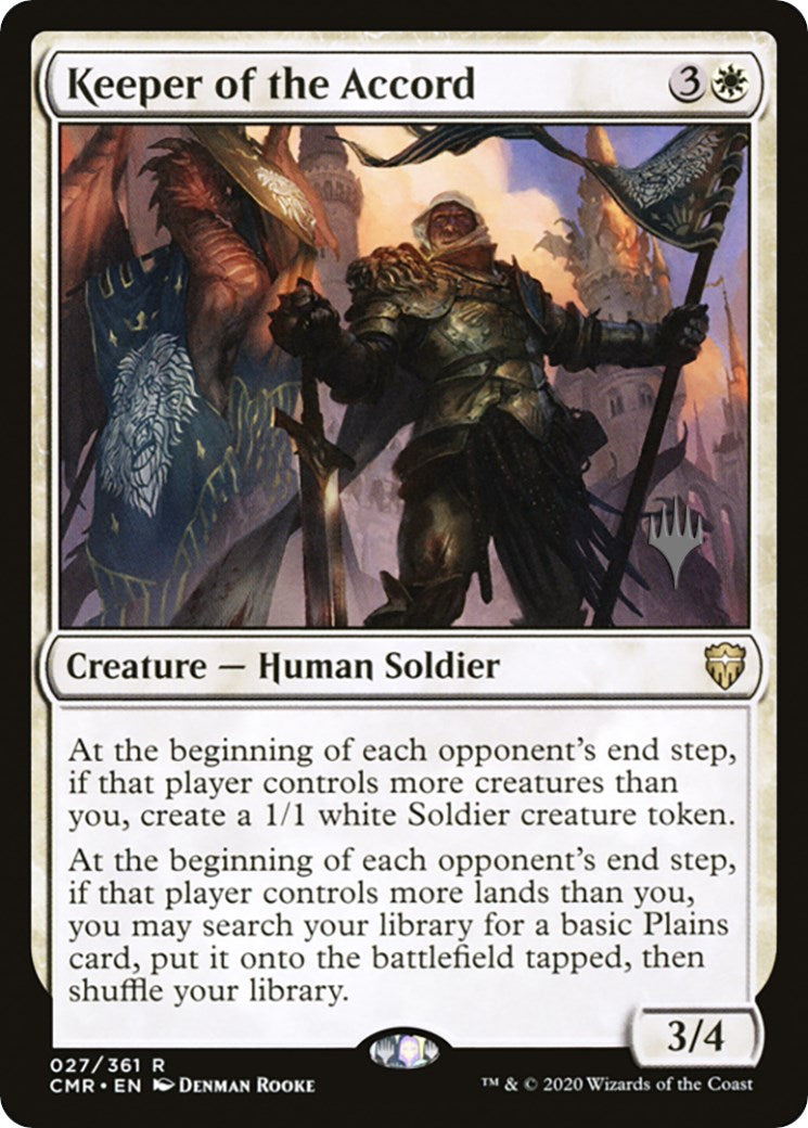 Keeper of the Accord (Promo Pack) [Murders at Karlov Manor Promos] | Chromatic Games