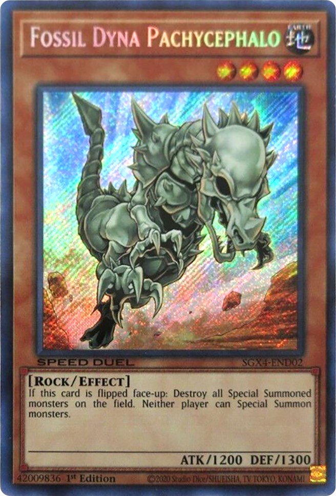 Fossil Dyna Pachycephalo (Secret Rare) [SGX4-END02] Secret Rare | Chromatic Games